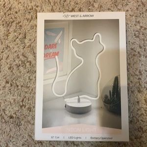Cat neon LED light